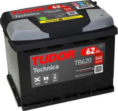 Tudor TB620 - Starter Battery autospares.lv
