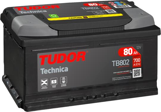 Tudor TB802 - Starter Battery autospares.lv