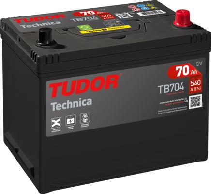 Tudor TB704 - Starter Battery autospares.lv