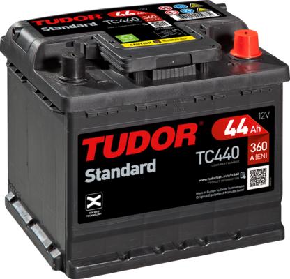 Tudor TC440 - Starter Battery autospares.lv