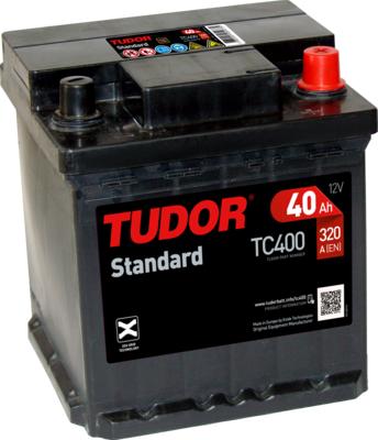 Tudor TC400 - Starter Battery autospares.lv
