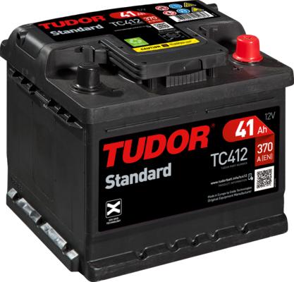 Tudor TC412 - Starter Battery autospares.lv