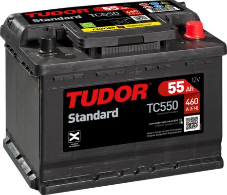Tudor TC550 - Starter Battery autospares.lv