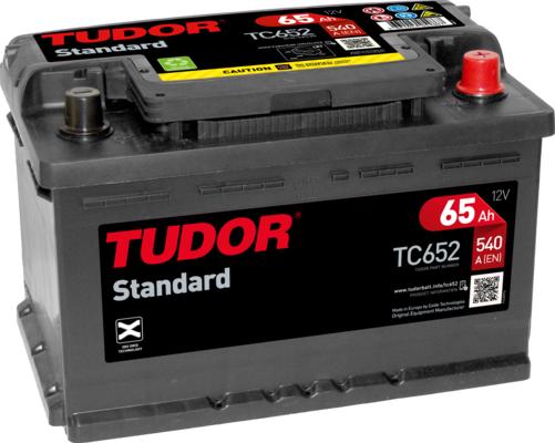 Tudor TC652 - Starter Battery autospares.lv