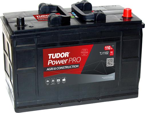 Tudor TJ1102 - Starter Battery autospares.lv