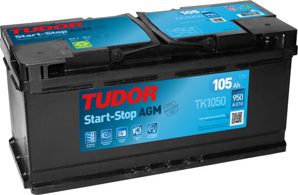 Tudor TK1050 - Starter Battery autospares.lv