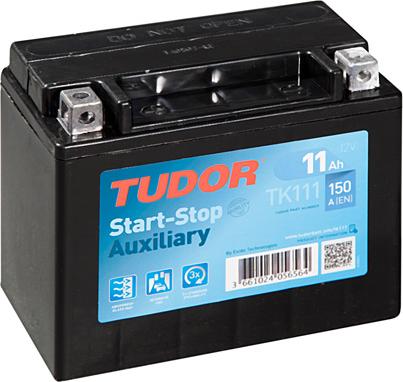 Tudor TK111 - Starter Battery autospares.lv