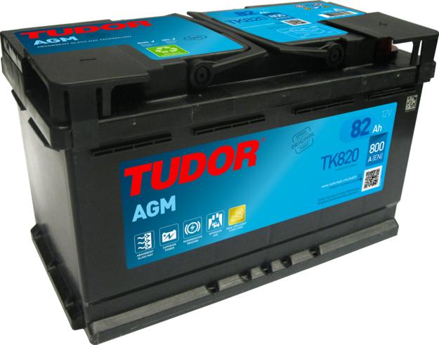 Tudor TK820 - Starter Battery autospares.lv