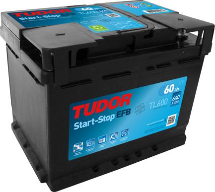 Tudor TL600 - Starter Battery autospares.lv