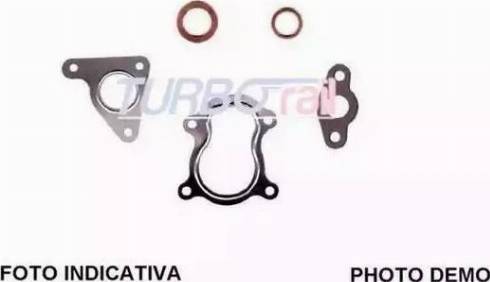 Turborail TR437 - Gasket Set, exhaust manifold autospares.lv