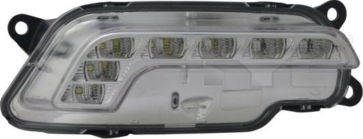 TYC 19-0905-00-9 - Daytime Running Light autospares.lv