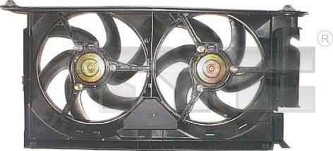 TYC 805-1001 - Fan, radiator autospares.lv