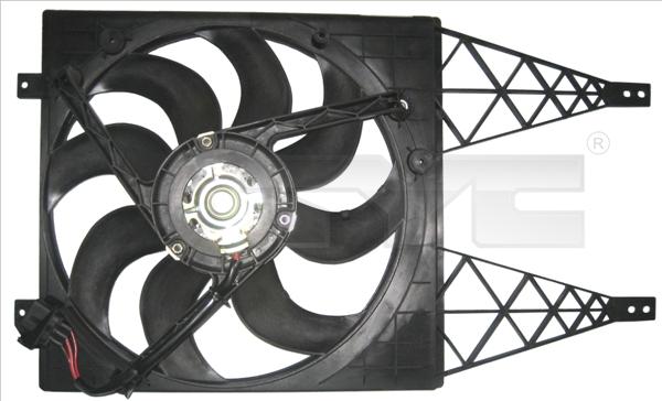 TYC 837-0044 - Fan, radiator autospares.lv