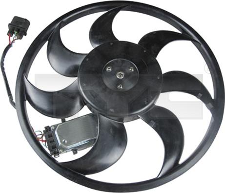 TYC 837-0040 - Fan, radiator autospares.lv