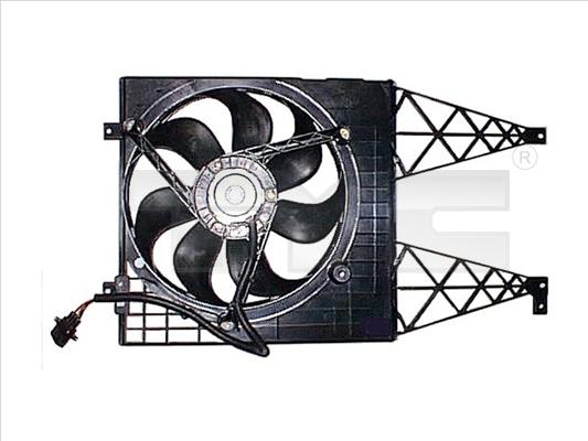 TYC 837-0043 - Fan, radiator autospares.lv