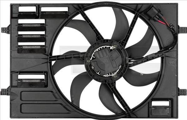 TYC 837-0055 - Fan, radiator autospares.lv