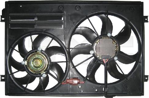 TYC 837-0026 - Fan, radiator autospares.lv