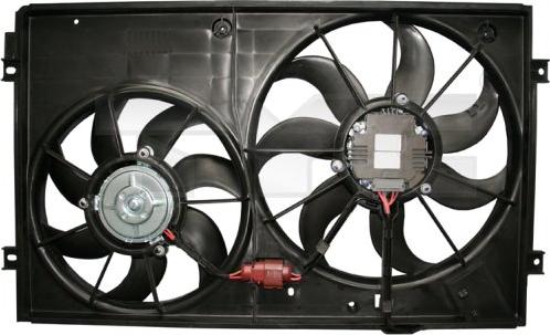 TYC 837-1005 - Fan, radiator autospares.lv
