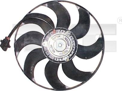 TYC 837-1001 - Fan, radiator autospares.lv