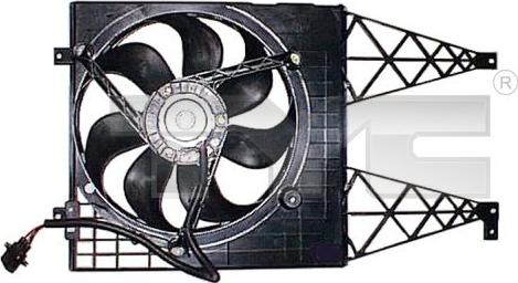 TYC 837-1003 - Fan, radiator autospares.lv