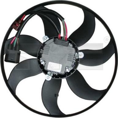 TYC 837-1014 - Fan, radiator autospares.lv