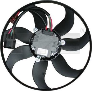 TYC 837-1011 - Fan, radiator autospares.lv