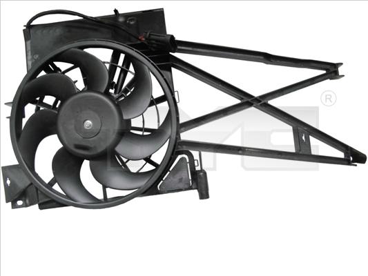 TYC 825-0009 - Fan, radiator autospares.lv