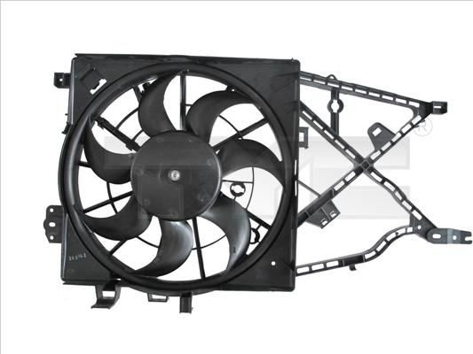 TYC 825-0010 - Fan, radiator autospares.lv