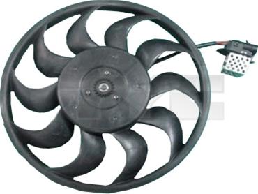 TYC 825-0023 - Fan, radiator autospares.lv