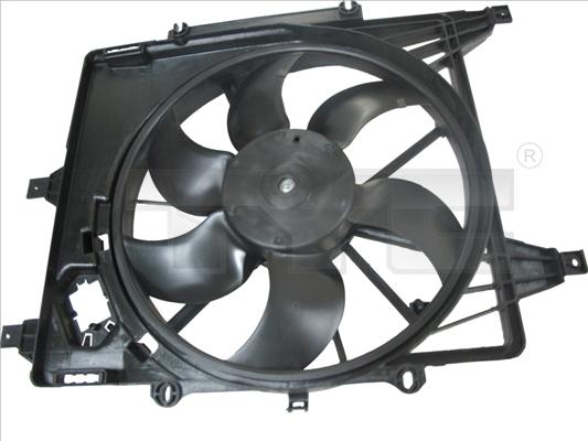 TYC 828-0003 - Fan, radiator autospares.lv