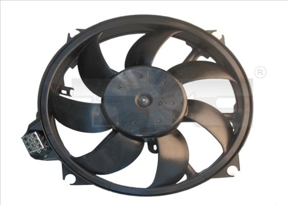 TYC 828-0007 - Fan, radiator autospares.lv