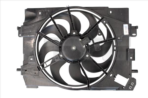 TYC 828-0017 - Fan, radiator autospares.lv