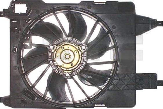 TYC 828-1004 - Fan, radiator autospares.lv