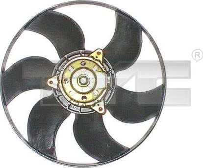 TYC 828-1005 - Fan, radiator autospares.lv