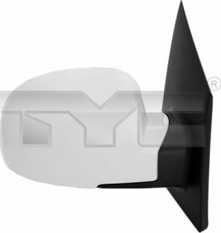 TYC 313-0023 - Outside Mirror autospares.lv