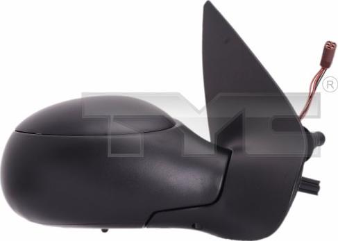 TYC 326-0015 - Outside Mirror autospares.lv