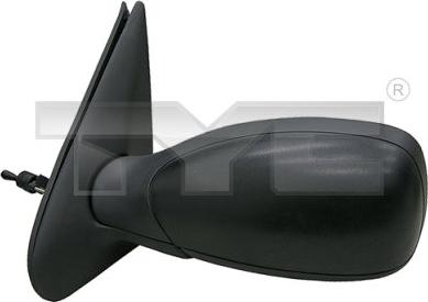 TYC 326-0102 - Outside Mirror autospares.lv