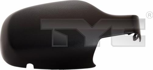 TYC 328-0102-2 - Cover, housing, outside mirror autospares.lv