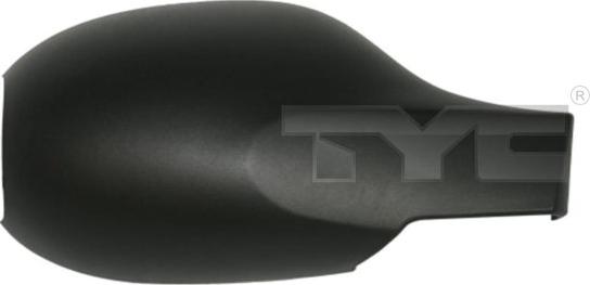 TYC 328-0132-2 - Cover, housing, outside mirror autospares.lv