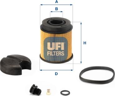 UFI 44.001.00 - Urea Filter autospares.lv