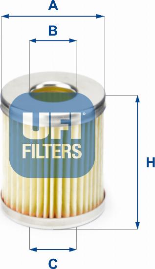 UFI 46.008.00 - Fuel filter autospares.lv