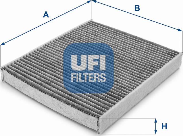 UFI 54.199.00 - Filter, interior air autospares.lv