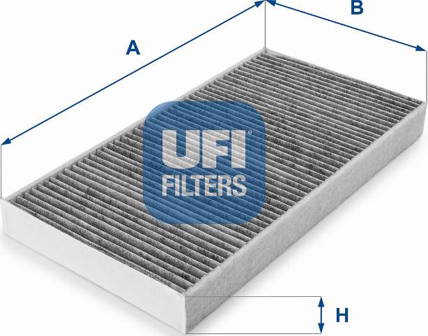 UFI 54.100.00 - Filter, interior air autospares.lv