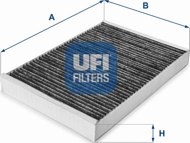 UFI 54.101.00 - Filter, interior air autospares.lv