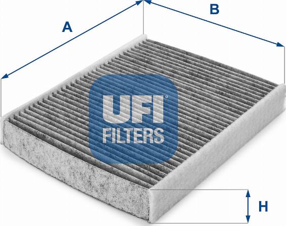UFI 54.115.00 - Filter, interior air autospares.lv