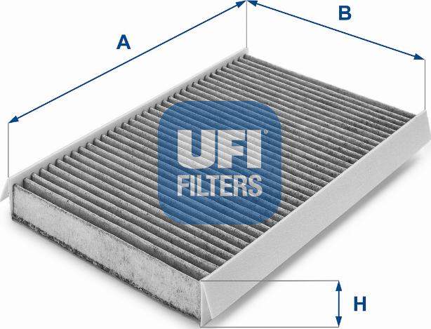 UFI 54.111.00 - Filter, interior air autospares.lv