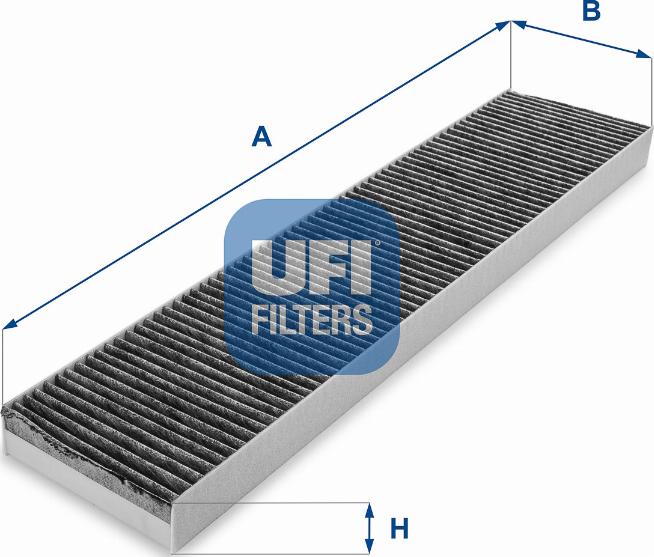 UFI 54.118.00 - Filter, interior air autospares.lv