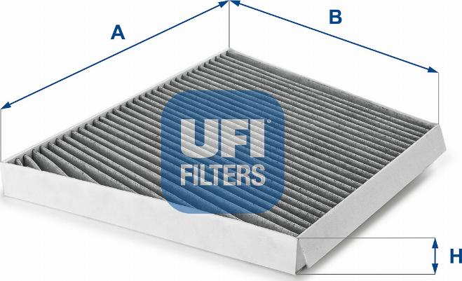 UFI 54.133.00 - Filter, interior air autospares.lv