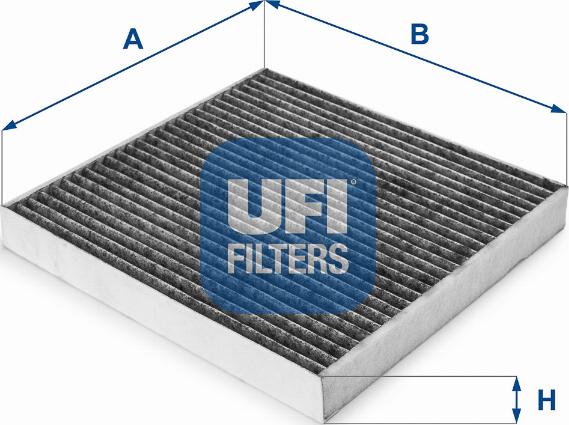 UFI 54.176.00 - Filter, interior air autospares.lv