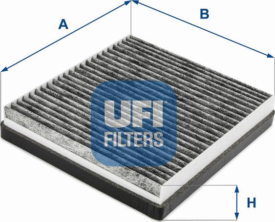 UFI 54.247.00 - Filter, interior air autospares.lv